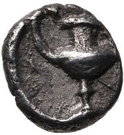 Obol, Greece (ancient), 400 BC - 380 BC reverse image