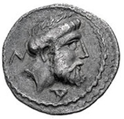 Obol, Greece (ancient), 400 BC - 380 BC reverse image