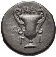 Æ14, Greece (ancient), 400 BC - 380 BC reverse image