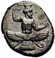 Stater - Tiribazos, Greece (ancient), 388 BC - 380 BC reverse image