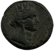 Æ19 Tyche; Sandan obverse image