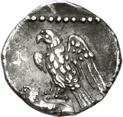 Obol, Greece (ancient), 400 BC - 300 BC reverse image
