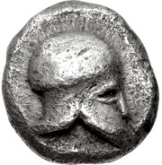 Trihemiobol obverse image