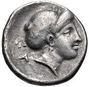 Drachm, Greece (ancient), 350 BC - 300 BC reverse image