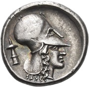 Stater, Greece (ancient), 400 BC - 375 BC reverse image