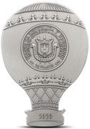 25 Francs Hot Air Balloon obverse image