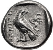 Drachm, Greece (ancient), 370 BC - 360 BC reverse image