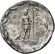 Tetradrachm, Greece (ancient), 100 BC - 80 BC reverse image