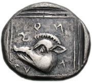 Stater, Greece (ancient), 420 BC - 320 BC reverse image
