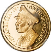 100 Francs - Mwambutsa IV Independence obverse image