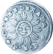 1 Real, Argentina, 1841 reverse image