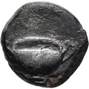 Æ11, Greece (ancient), 300 BC - 200 BC reverse image