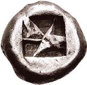 Stater, Greece (ancient), 525 BC reverse image