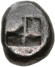 Hemidrachm, Greece (ancient), 530 BC - 510 BC reverse image