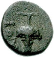 Æ8, Greece (ancient), 38 BC - 37 BC reverse image