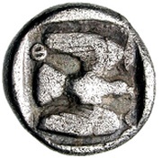 Tetrobol, Greece (ancient), 480 BC reverse image