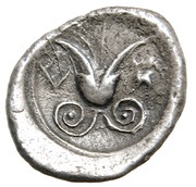 ⅓ Siglos - Stasikypros, Greece (ancient), 460 BC - 450 BC reverse image