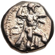 ⅓ Siglos - Baalmelek II obverse image