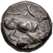 Siglos - Baalmelek II, Greece (ancient), 425 BC - 400 BC reverse image
