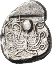 Siglos, Greece (ancient), 500 BC - 480 BC reverse image