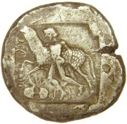 Stater - Doxandros, Greece (ancient), 470 BC - 450 BC reverse image