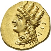 Stater - Evagoras II obverse image