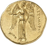 Stater In the name of Alexander III, Greece (ancient), 332 BC - 323 BC reverse image