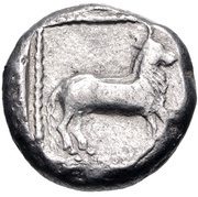 Siglos, Greece (ancient), 500 BC - 400 BC reverse image