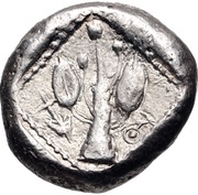 Siglos, Greece (ancient), 500 BC - 475 BC reverse image