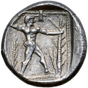 Siglos, Greece (ancient), 460 BC - 430 BC reverse image