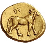 ¼ Stater, Greece (ancient), 315 BC - 312 BC reverse image