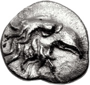 Tetartemorion - 95th Olympiad obverse image