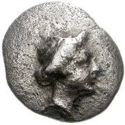 Hemiobol - 107th-108th Olympiad obverse image