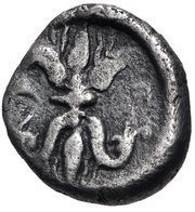 Obol - 78th-80th Olympiad, Greece (ancient), 468 BC - 460 BC reverse image