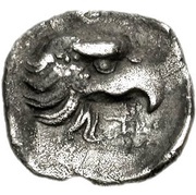 Obol - 94th-100th Olympiad, Greece (ancient), 400 BC - 380 BC reverse image