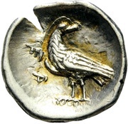 Obol, Greece (ancient), 340 BC reverse image