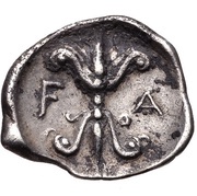 Obol - 111st-114th Olympiad, Greece (ancient), 336 BC - 324 BC reverse image