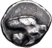 Hemidrachm 78th-82nd Olympiad obverse image