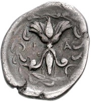 Hemidrachm - 91st-94th Olympiad, Greece (ancient), 416 BC - 404 BC reverse image