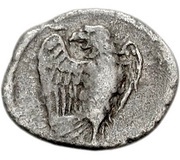 Hemidrachm - 103rd Olympiad, Greece (ancient), 368 BC reverse image