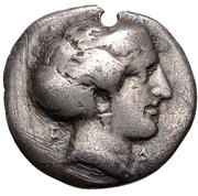 Hemidrachm - 105th Olympiad obverse image
