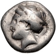 Hemidrachm - 109th-110th Olympiad obverse image