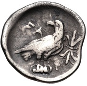 Hemidrachm - 111st-114th Olympiad, Greece (ancient), 336 BC - 324 BC reverse image