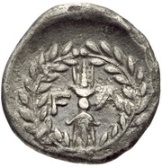 Hemidrachm - 131st-135th Olympiad, Greece (ancient), 256 BC - 240 BC reverse image