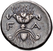 Drachm -134th-143rd Olympiad, Greece (ancient), 244 BC - 208 BC reverse image