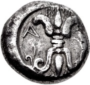 Stater - 78th-80th Olympiad, Greece (ancient), 468 BC - 460 BC reverse image