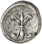 Stater - 91st Olympiad, Greece (ancient), 416 BC reverse image