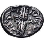 Stater - 92nd Olympiad Variety 2, Greece (ancient), 412 BC reverse image