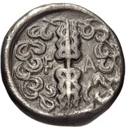 Stater - 92nd Olympiad Variety 1, Greece (ancient), 412 BC reverse image
