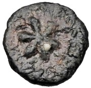 Nummus - Justinian I Carthage; ✶ reverse image